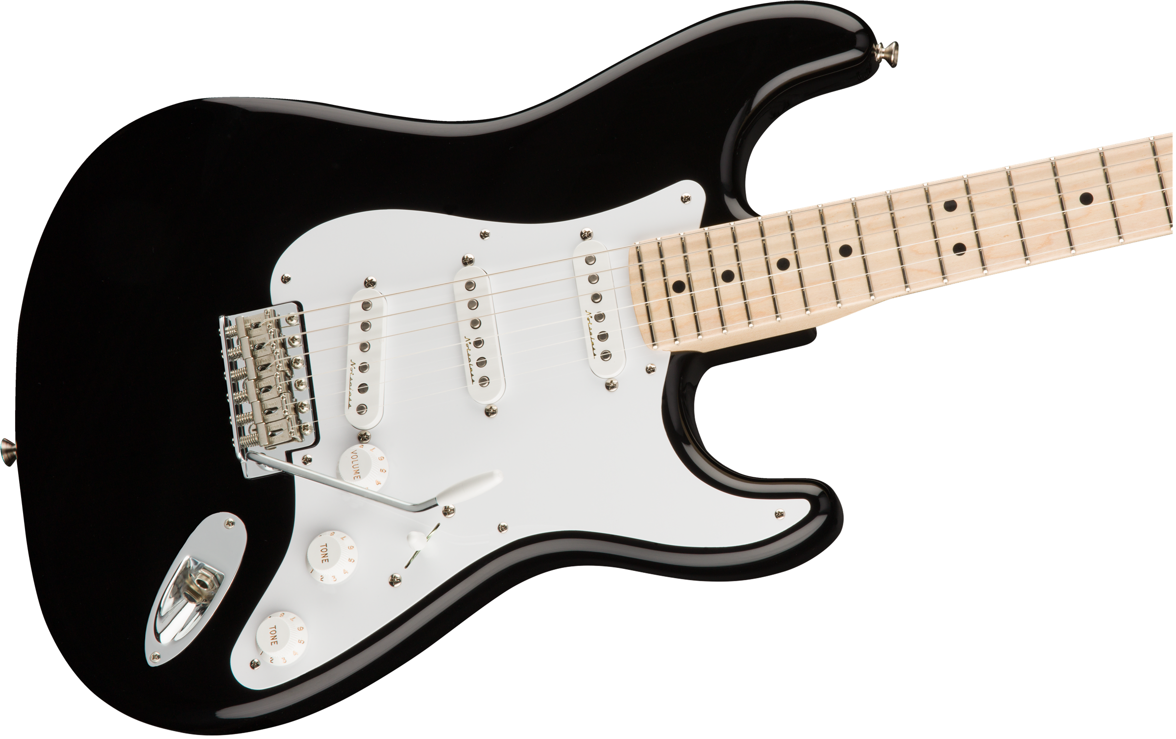 Eric Clapton Signature Stratocaster® - Fender Player Stratocaster Black (2400x1508), Png Download