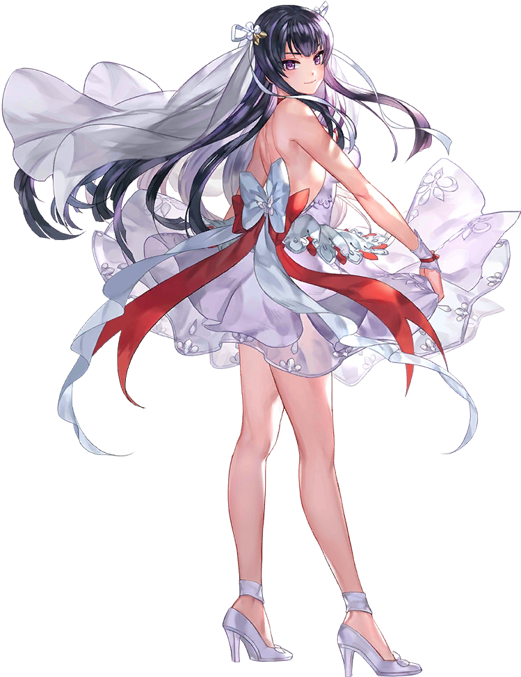 Seria Wedding - Kings Raid Seria (992x1024), Png Download