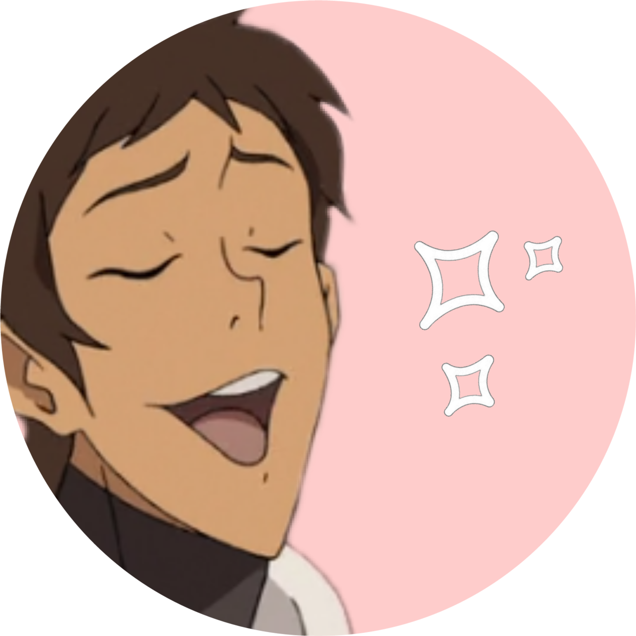 Transparent Tumblr Cartoon Lips Png Transparent Tumblr - Vld Lance Growing A Mullet (1280x1280), Png Download