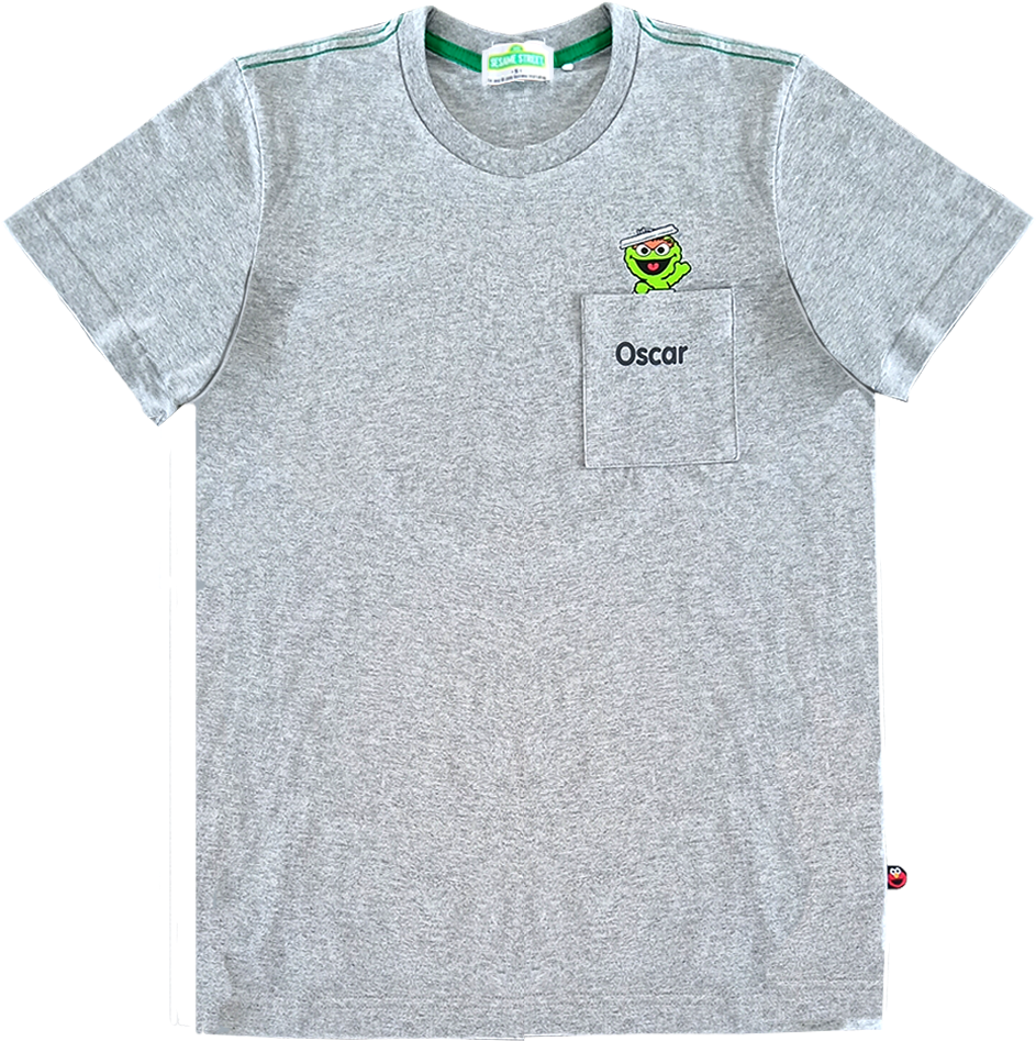 Sesame Street Man Graphic T-shirt - Active Shirt (1260x1260), Png Download