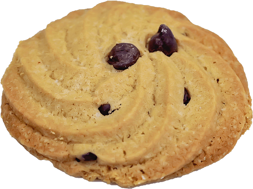 Cookie Chocolate Chip - Chocolate Chip Cookie (1200x1200), Png Download