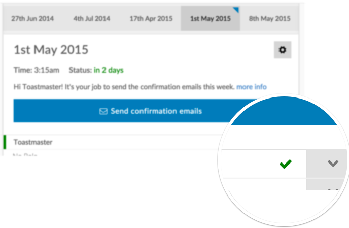 The Green Confirmation Tick (688x449), Png Download