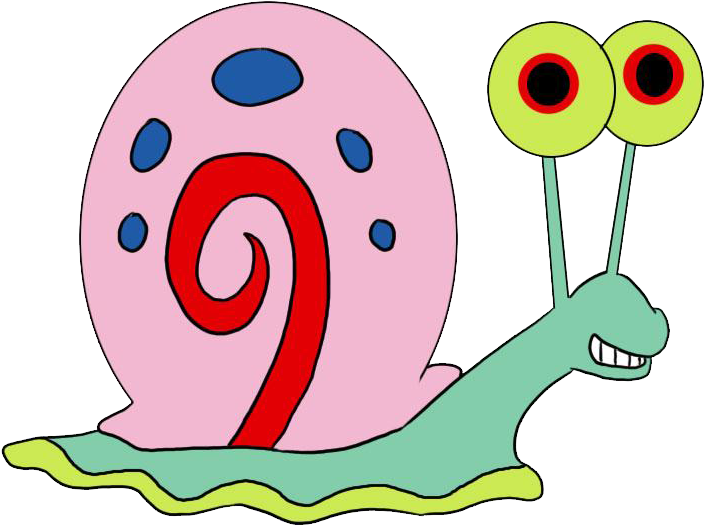 Gerrit - Gary The Snail (719x539), Png Download