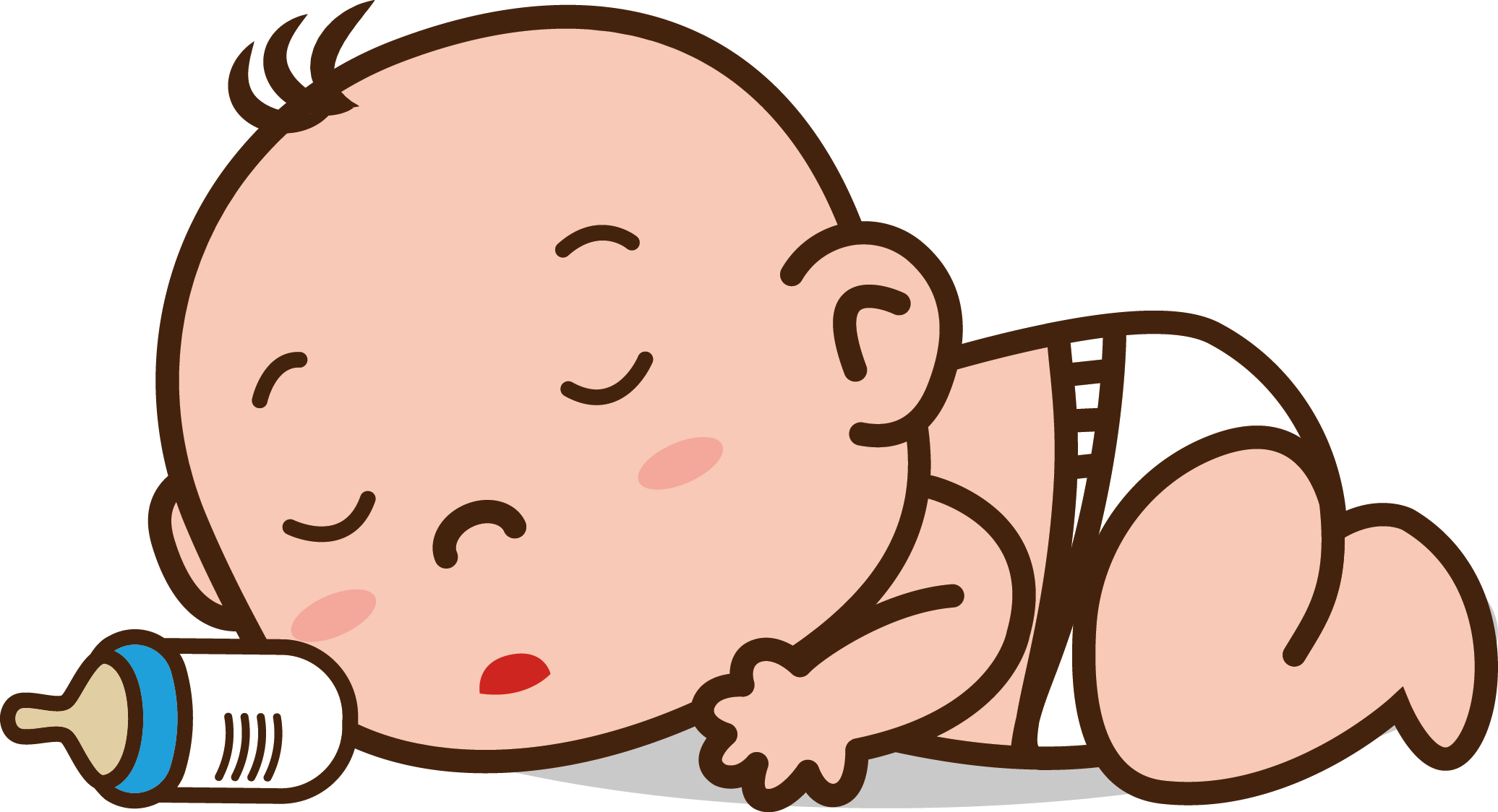 Image Library Library Tummy Infant Colic Sleep Crying (2072x1124), Png Download