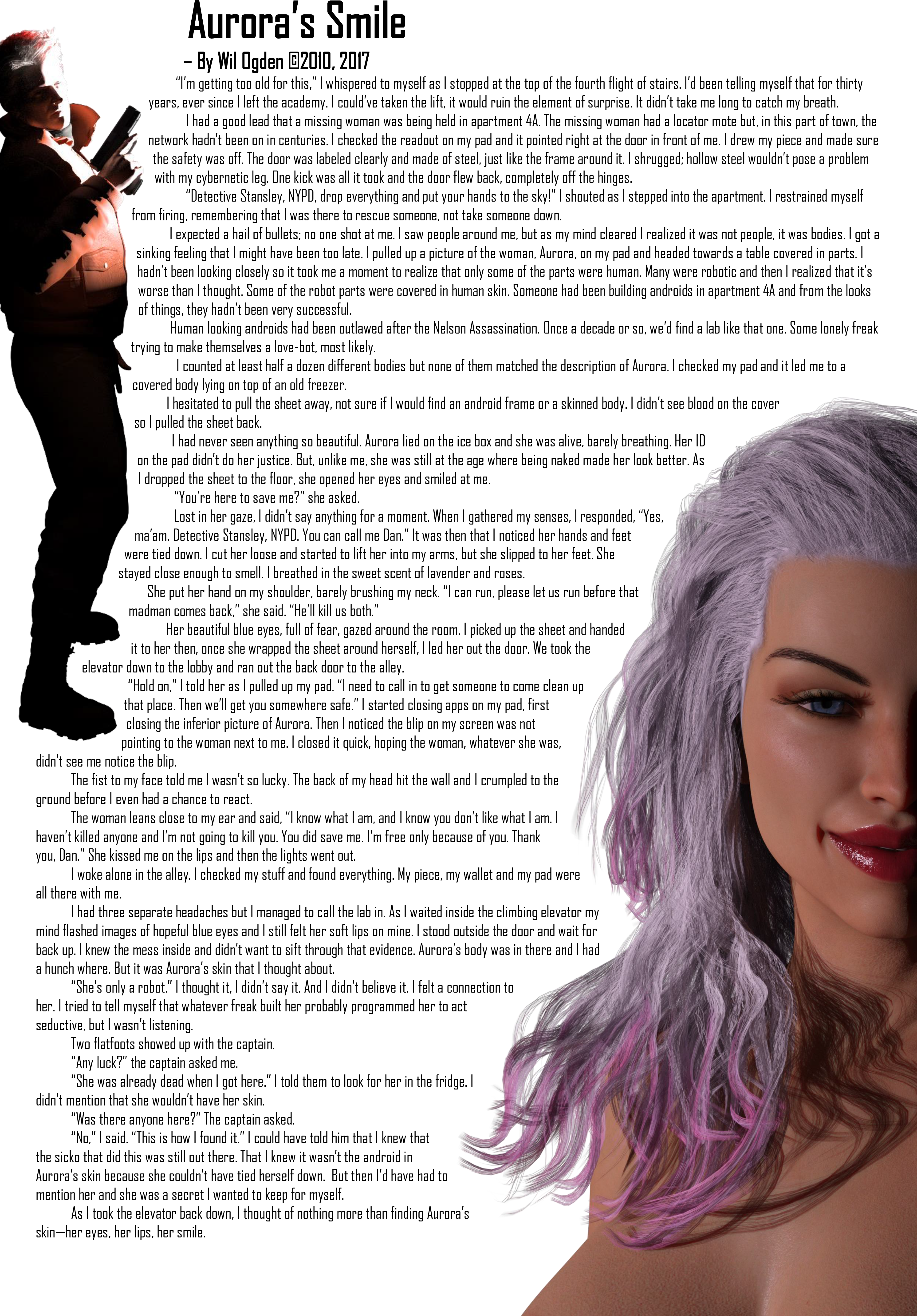 Aurora's Smile For Webpage (3900x5700), Png Download