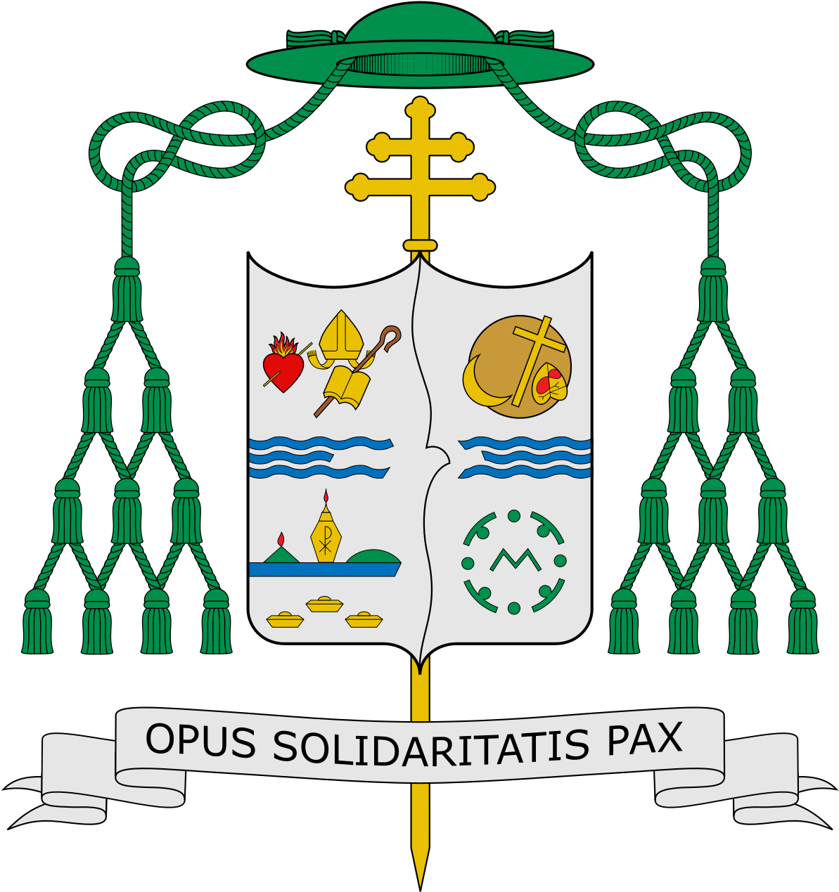 Antonio Ledesma - Archdiocese Of Cagayan De Oro Logo (1200x1279), Png Download