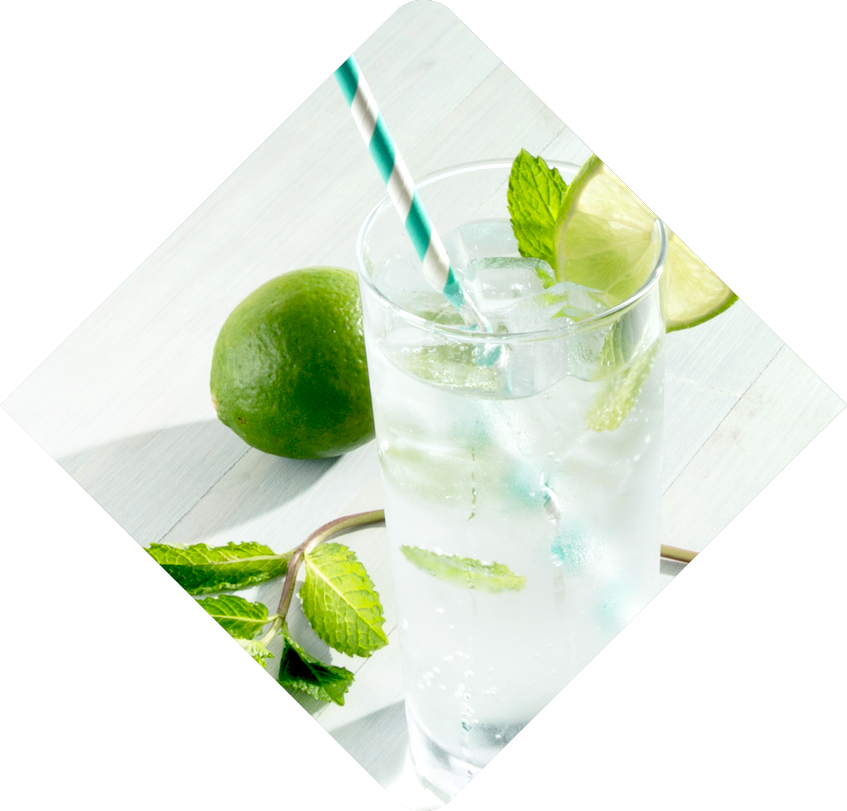 Now Is The Moment Of The Mocktail - Mojito (847x811), Png Download
