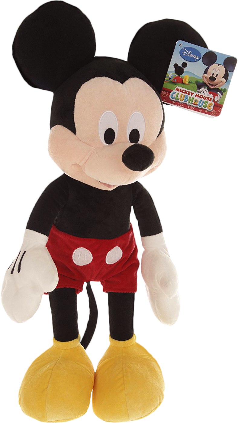 Mickey - Mickey Mouse Plush 17 (788x1398), Png Download