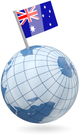 Earth With Flag Pin - Earth Cambodia (640x480), Png Download
