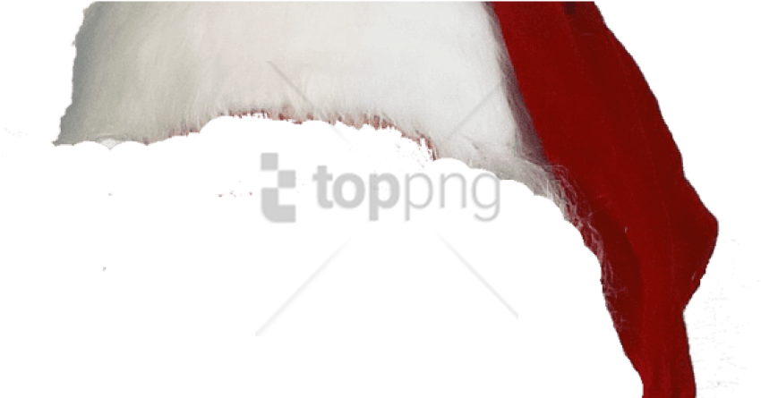 Free Png Download Transparent Background Santa Hat - Transparent Background Santa Hat Png (850x445), Png Download