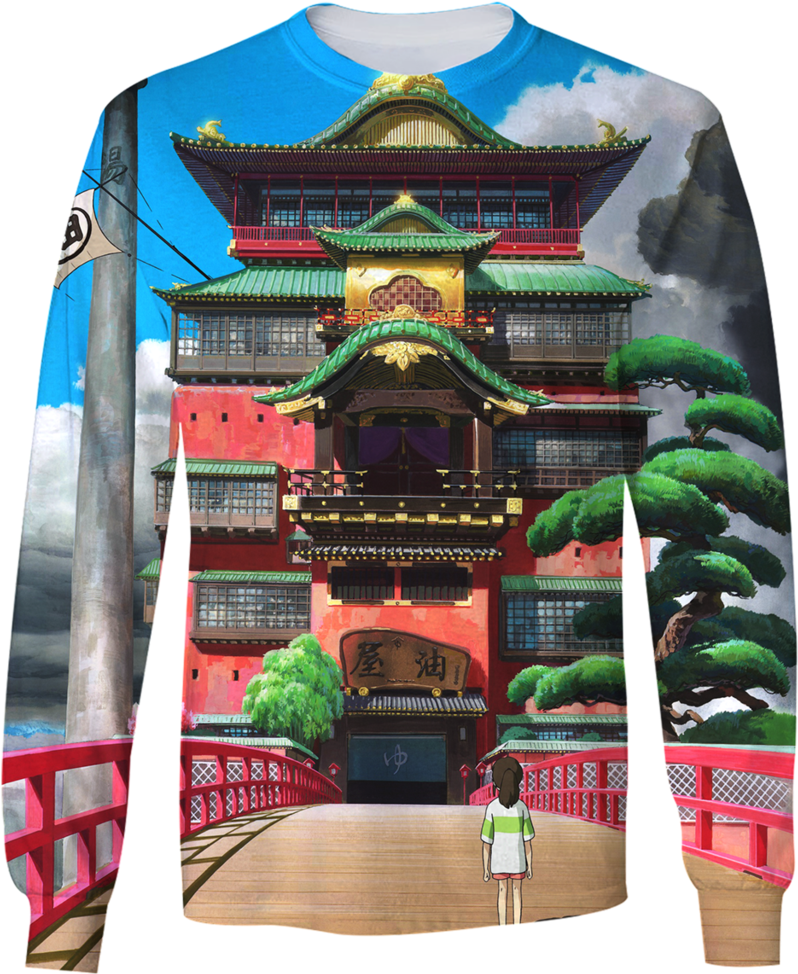 Howls Moving Castle - Spirited Away Wallpaper Android (1024x1023), Png Download