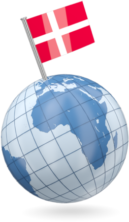 Earth With Canada Flag (640x480), Png Download