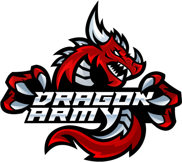 Size Of This Preview - Dragon Army Logo (600x600), Png Download