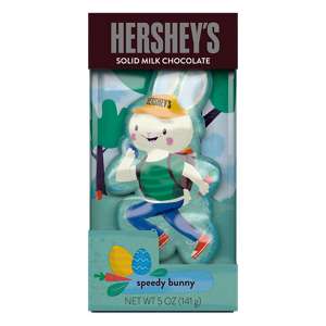 Easter Hershey's Speedy Bunny Solid Milk Chocolate - Hershey Kisses (300x300), Png Download