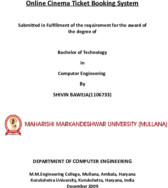 Doc - Maharishi Markandeshwar University, Mullana (595x842), Png Download