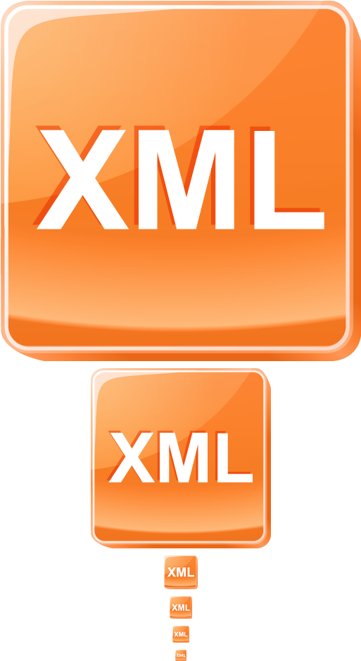 Xml Icon On Behance - Xml Icon (532x958), Png Download