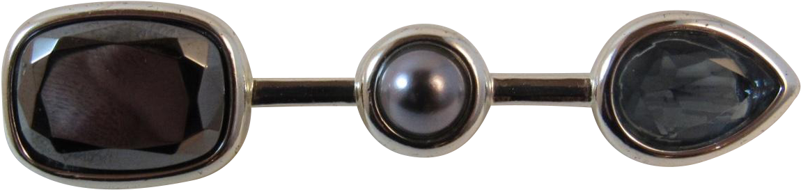 Monet Arrow Pin Monet, Vintage Items, Vintage Jewelry, - Pearl (1149x1149), Png Download