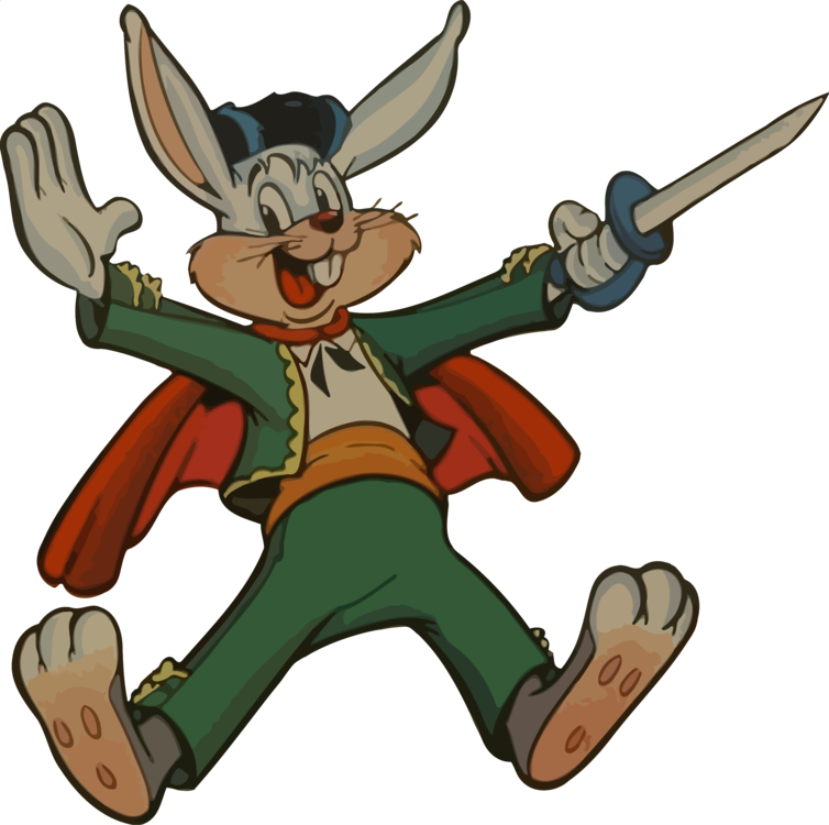 Chocolate Bunny Mammal Horse Animal - Bullfighters Clipart (754x750), Png Download