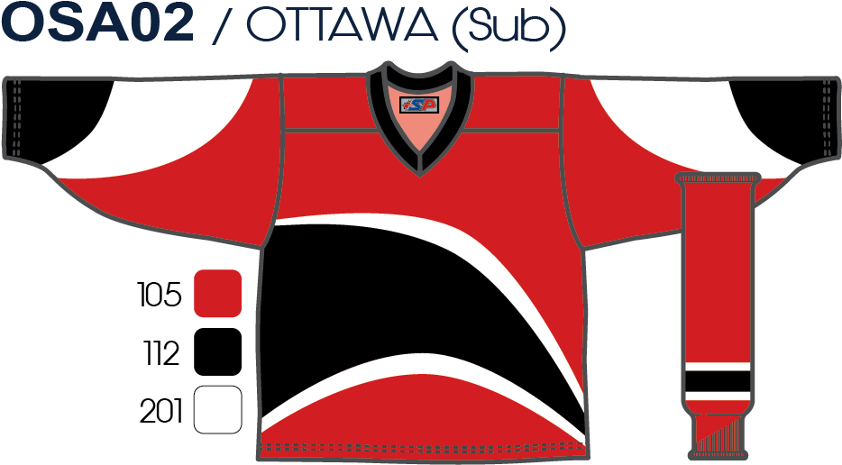 Sp Apparel League Series Ottawa Senators Red Sublimated (1001x600), Png Download