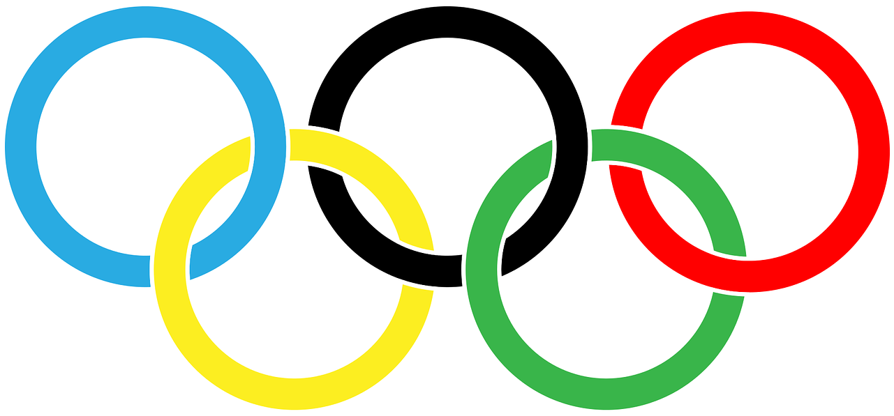 Olympic Rings Png (1280x640), Png Download