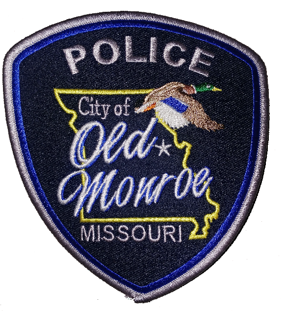 Old Monroe Missouri Police Dept - Emblem (600x652), Png Download