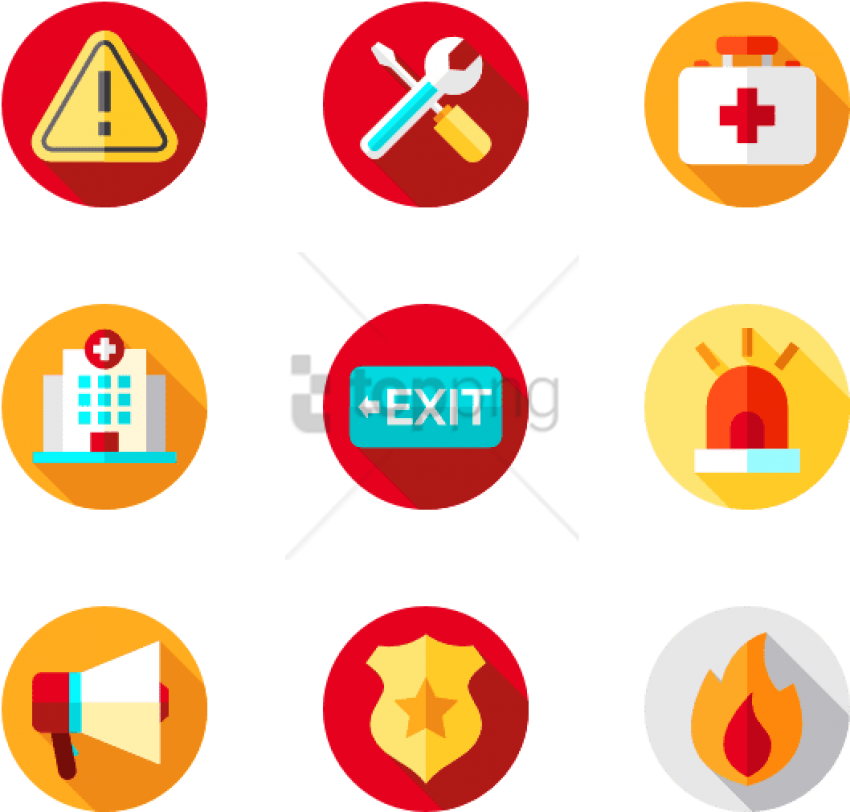 Free Png Emergencies 50 Icons - Free Alert Icons (850x812), Png Download