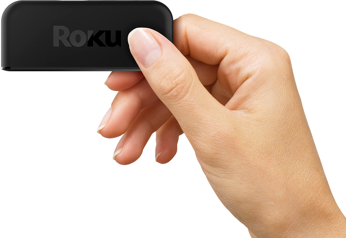A Beginner's Guide To The Roku Express - Hand Holding Image Png (1296x972), Png Download