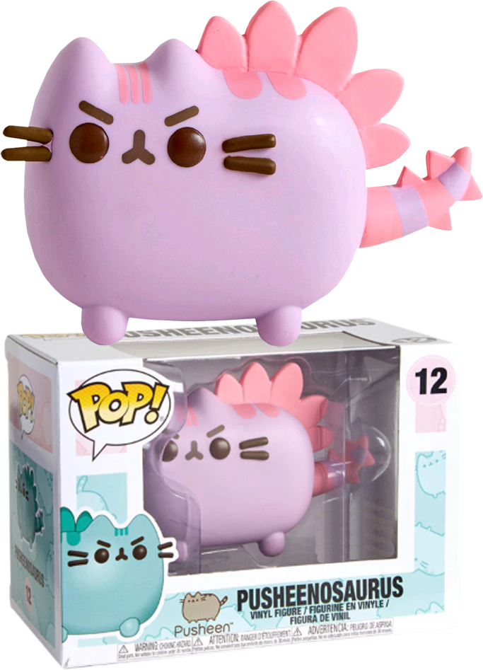 Image - Pusheen Funko Pop Hot Topic (683x947), Png Download