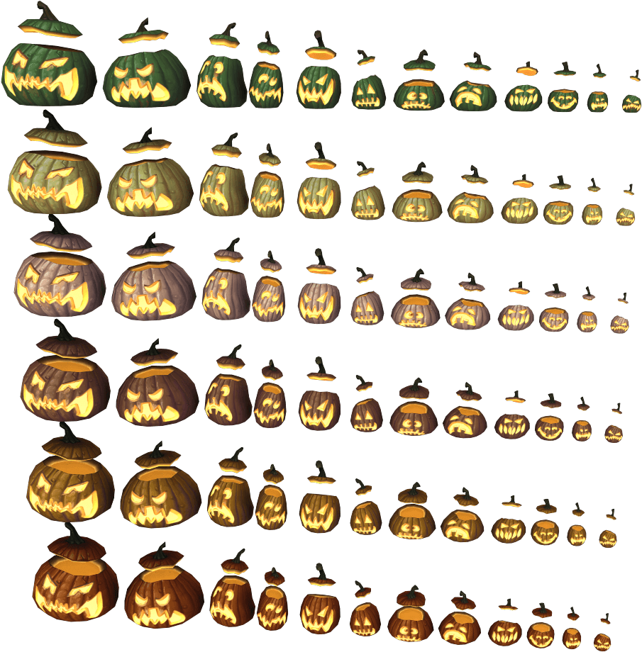 Props - Halloween Pumpkins - Emoticon (1024x1024), Png Download