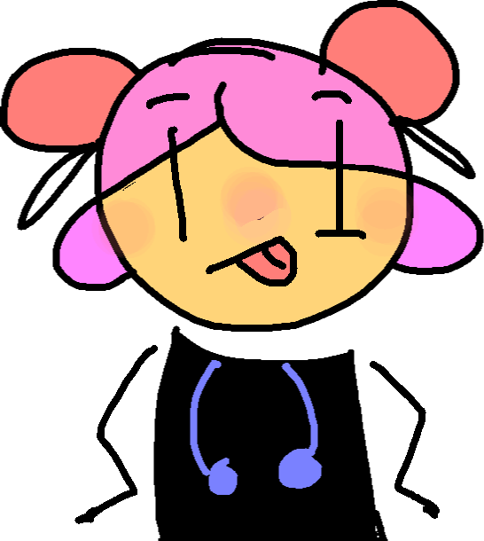 Drawing Tounge Out Open - Cartoon (546x610), Png Download