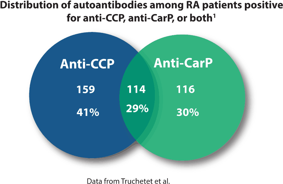 Distribution Of Autoantibodies Among Ra Patients - Diagram (1000x660), Png Download