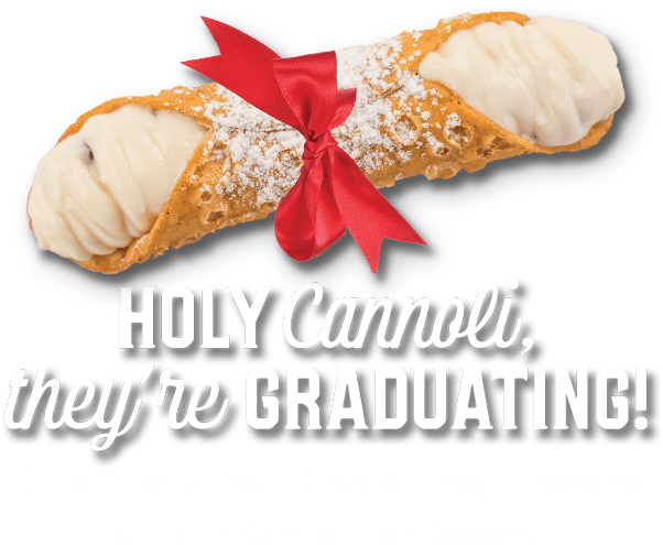 At Buca Di Beppo, We'd Like To Set The Table For Your - Cannoli (640x520), Png Download