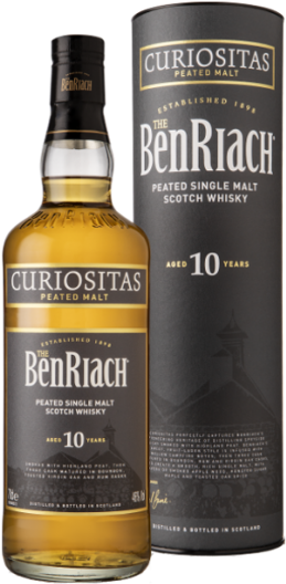 Benriach Curiositas - 750ml (594x594), Png Download