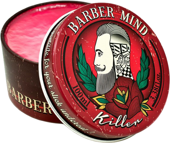 Barber Mind Killer Pomade (600x600), Png Download