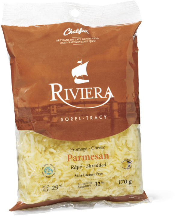 Riviera Shredded Parmesan Cheese - Fromage Riviera (750x750), Png Download