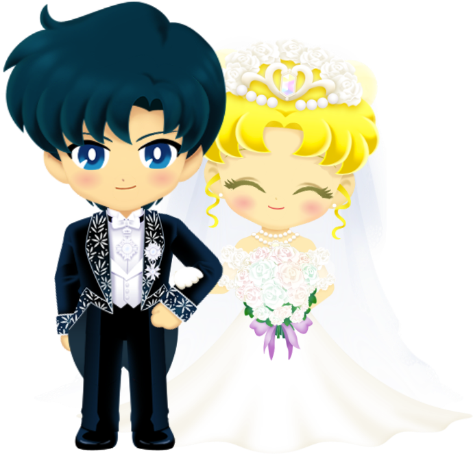 Not Exactly What I Meant By Engaged, But Okay, Sure - Tuxedo Mask X Sailor Moon Drops Png (804x680), Png Download