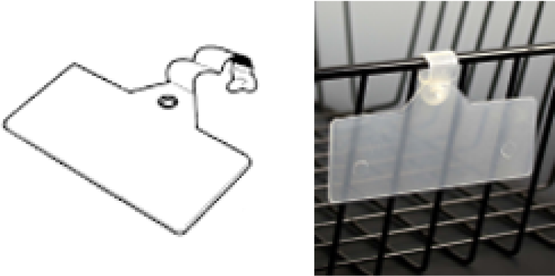 More Views - Wire Basket Tag (800x800), Png Download