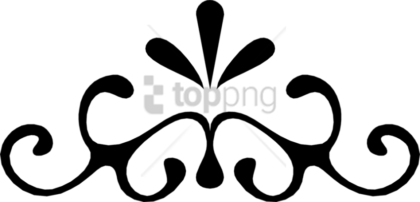 Free Png Abstract Lines Black And White Png Png Image - Design Black And White Png (850x409), Png Download