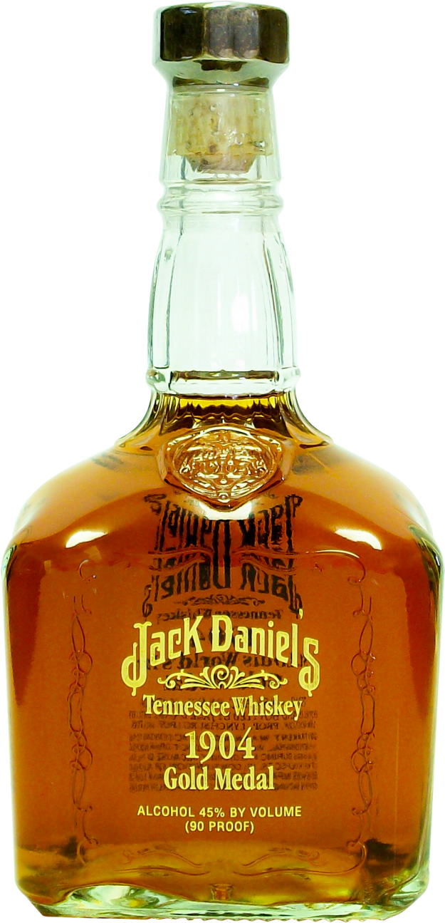 Gold Medal Series Bottle - Jack Daniels Gold Medal 1904 (800x1408), Png Download