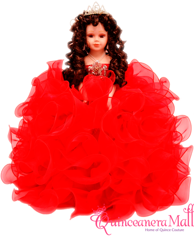 18" Quinceanera Doll - Doll (646x800), Png Download
