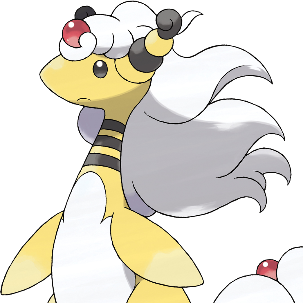 Pokemon Ampharos (1092x1092), Png Download