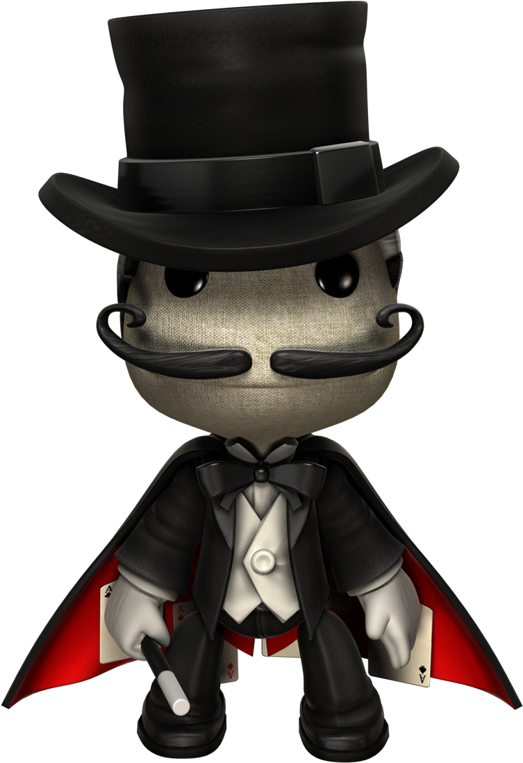 Magicianfront - Little Big Planet Tuxedo (1200x1200), Png Download