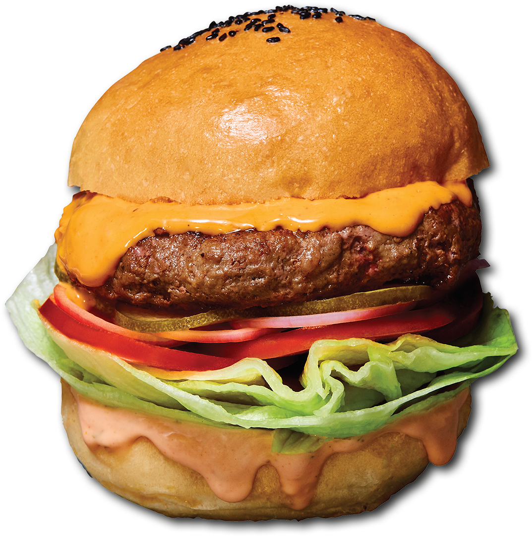 Classic - Cheeseburger (2048x1300), Png Download