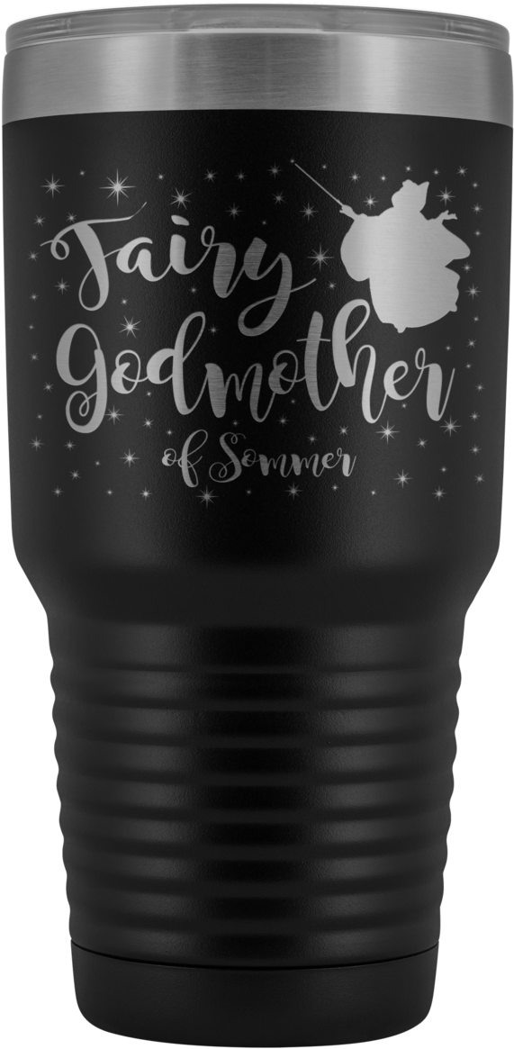 Custom Fairy Godmother 30 Ounce Vacuum Tumbler - Tumbler (1200x1200), Png Download