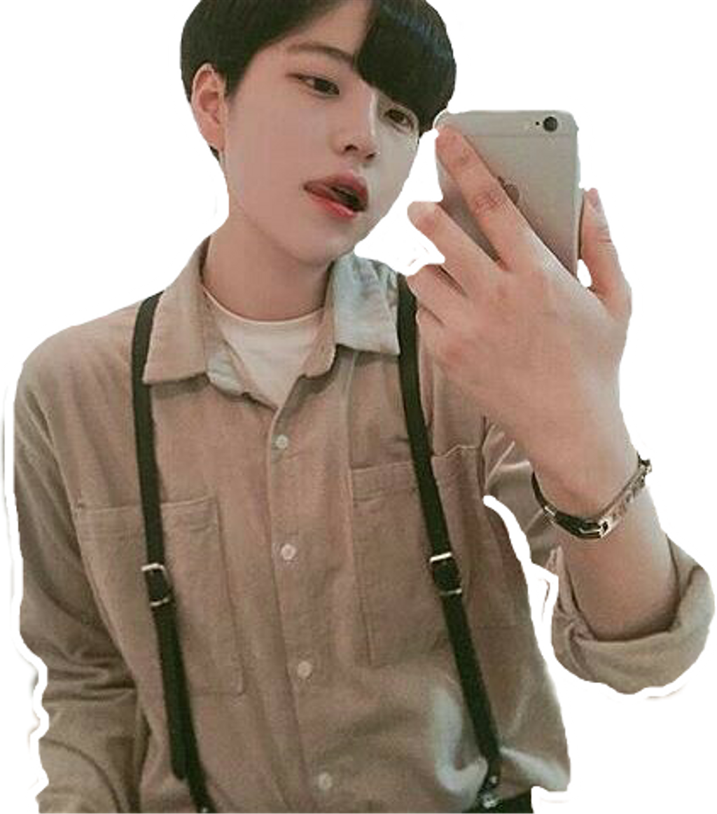 #ulzzang #korean #aesthetic #ulzzangboy #kpop #golden - Lee Yoon Ji Pout (1024x1162), Png Download