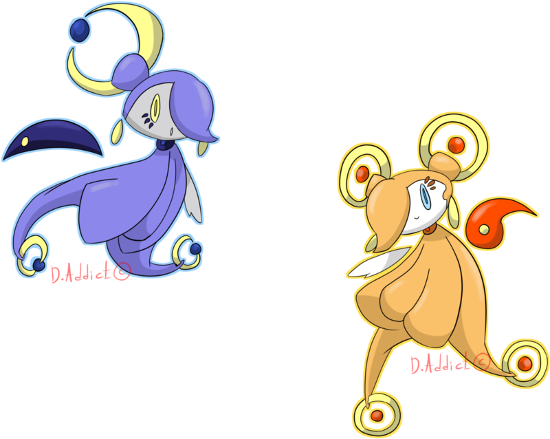 Munona The Moon Spirit Fakemon Type - Moon Fakemon (1047x762), Png Download