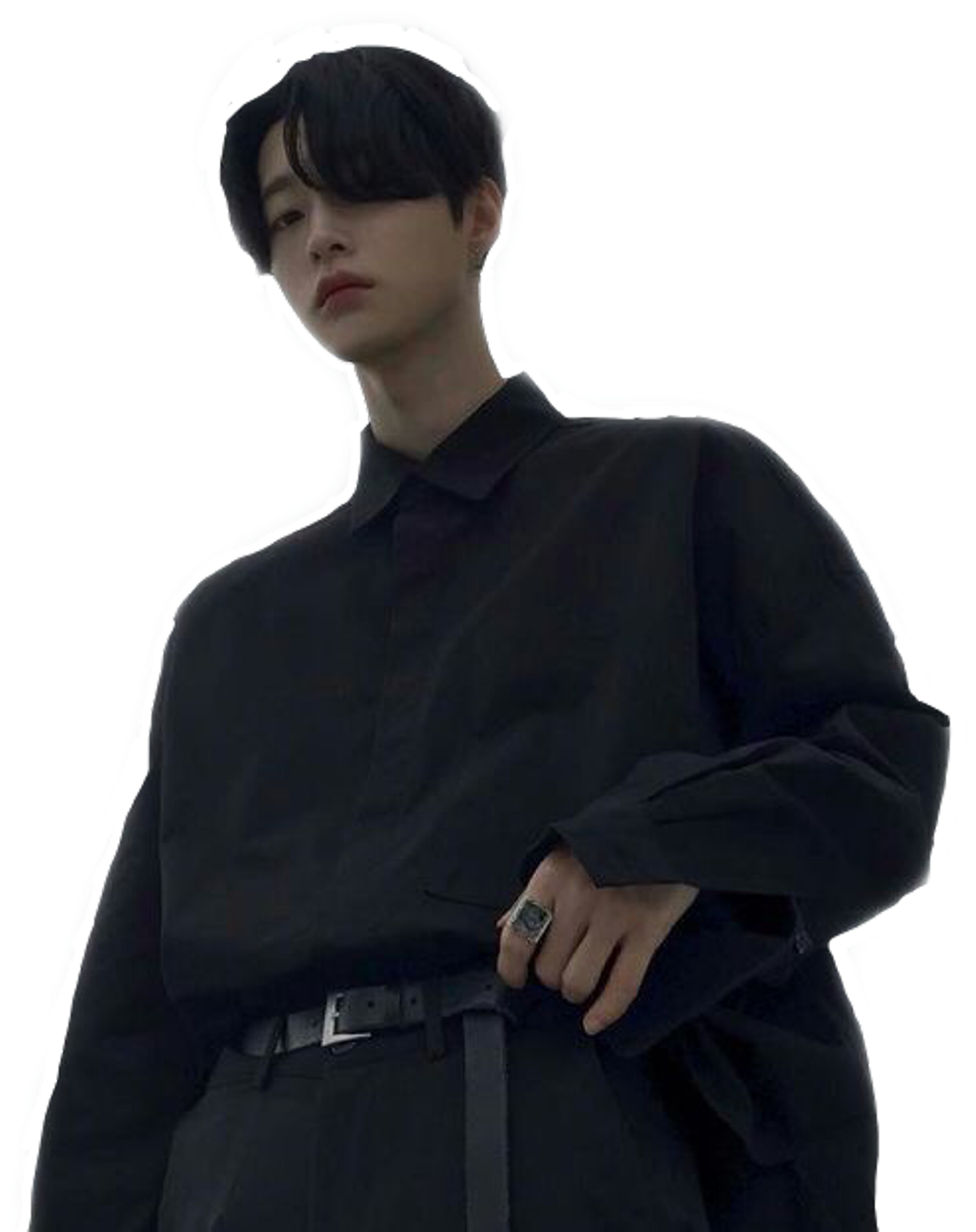 #sticker #ulzzang #ulzzangboy #korean #boy #freetoedit - 8.3 Rt (1024x1293), Png Download