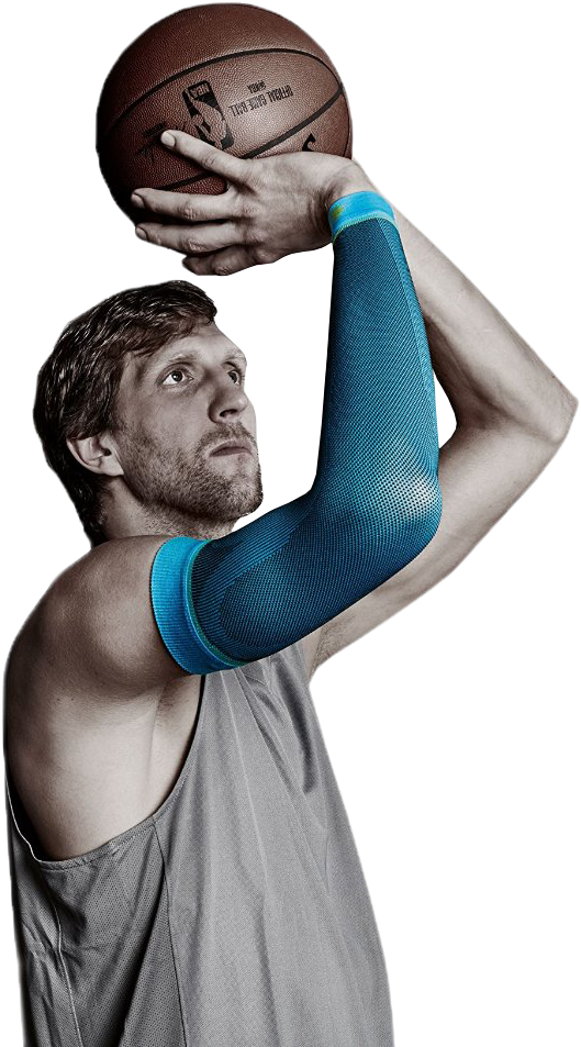 Dirk Nowitzki, Basketballstar, Nba Champion, Nba Finals - Shoot Basketball (542x1000), Png Download