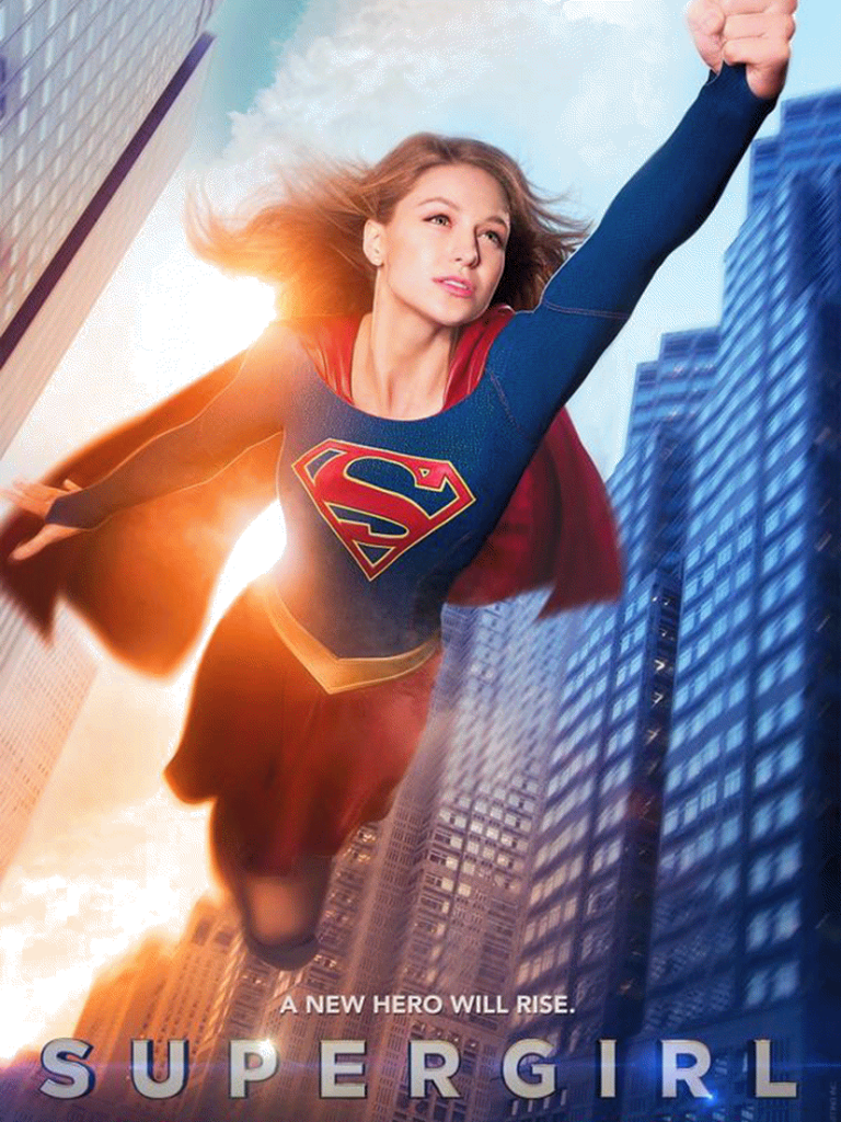 Image - Supergirl Season 1 Poster (768x1024), Png Download