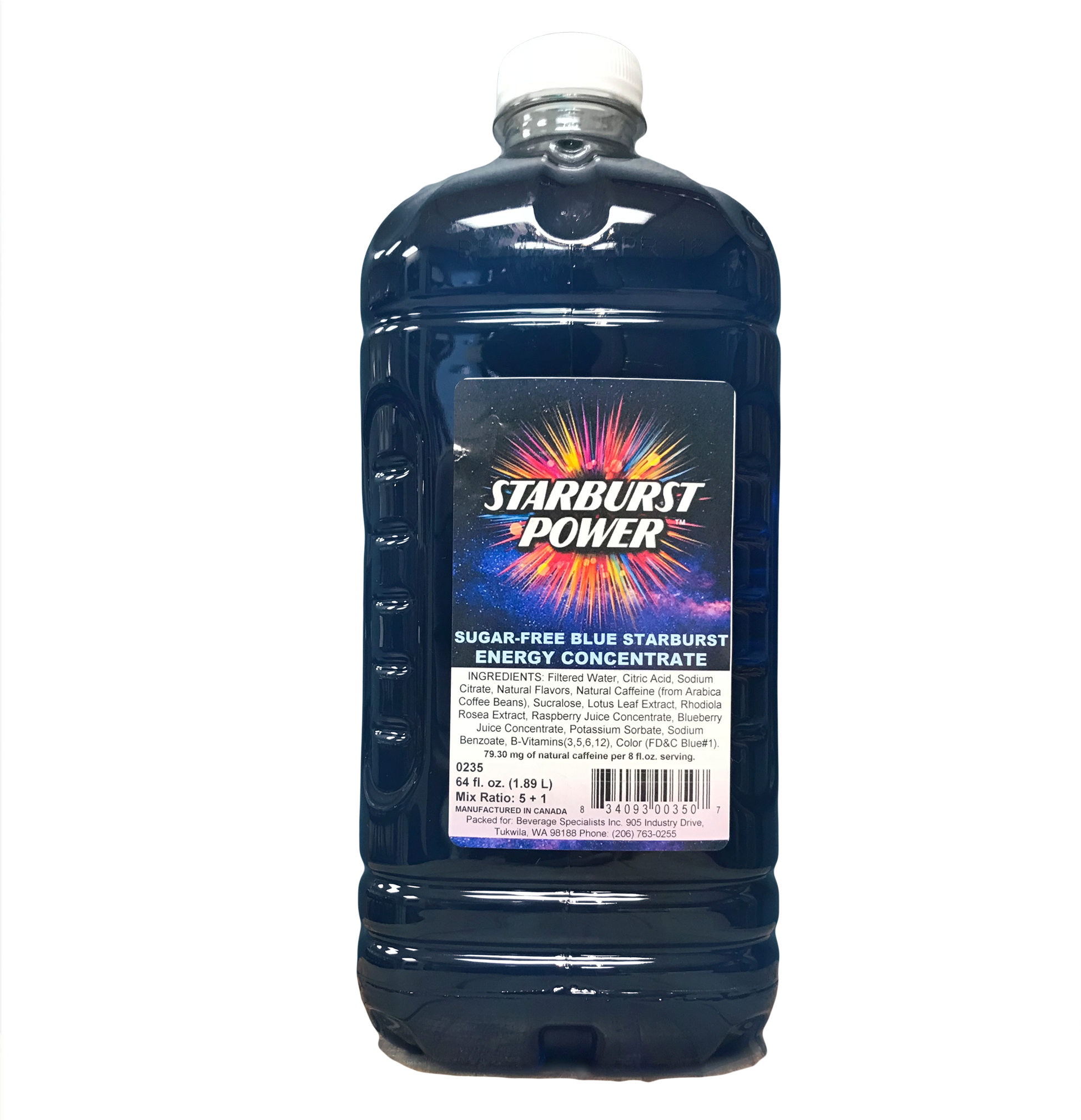 Sugar Free Starburst Energy Concentrate - Alcoholic Beverage (2016x2016), Png Download